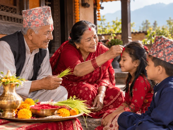Dashain Tika