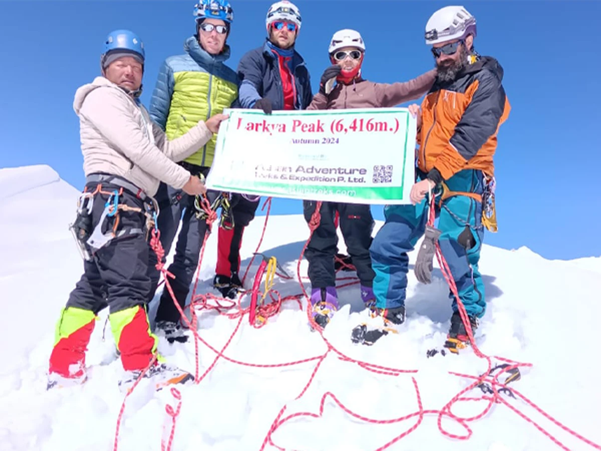 Larkya Peak Climbing