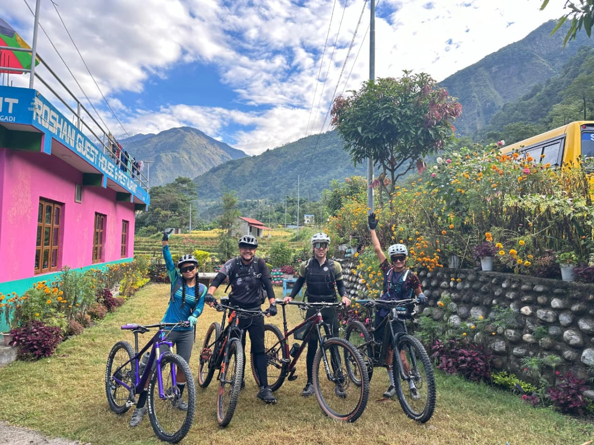 Kathmandu to Pokhara Biking Tour