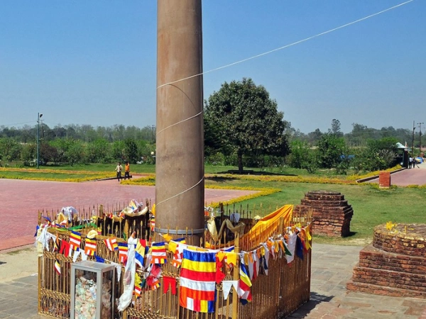 Ashoka pillar in lumbini