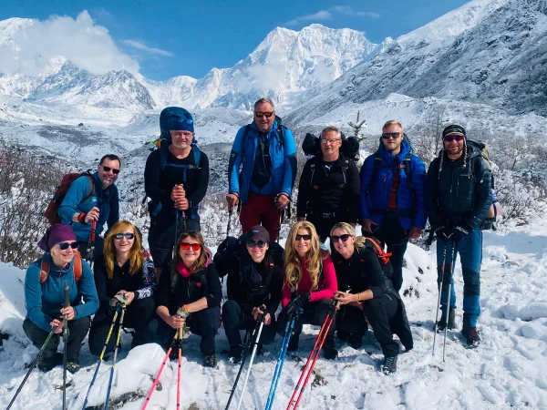 On The Way To Manaslu Base Cmap