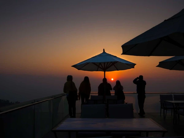 Sunset In Nagarkot