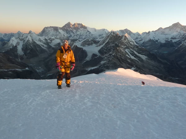 Top Of Amphu Lapcha Pass