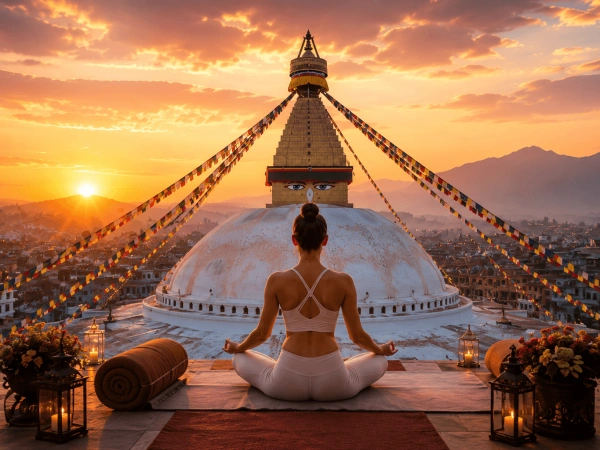 Yoga In Heritage Sites Of Nepal