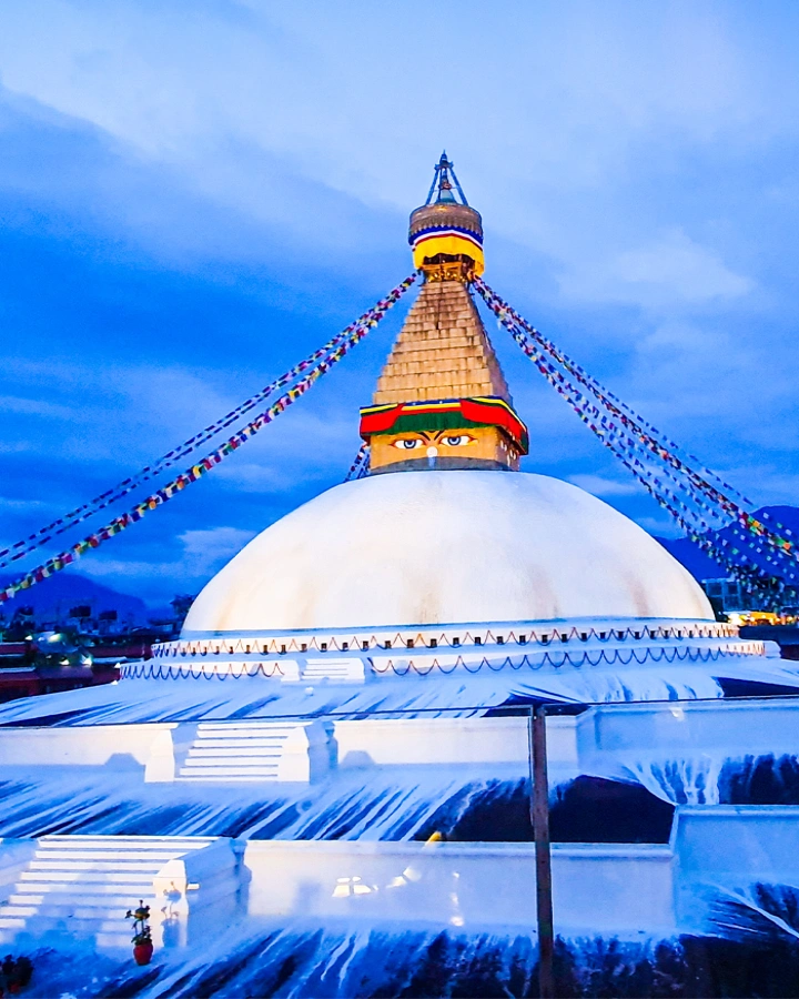 Buddhist Stupa in Kathmandu Valley