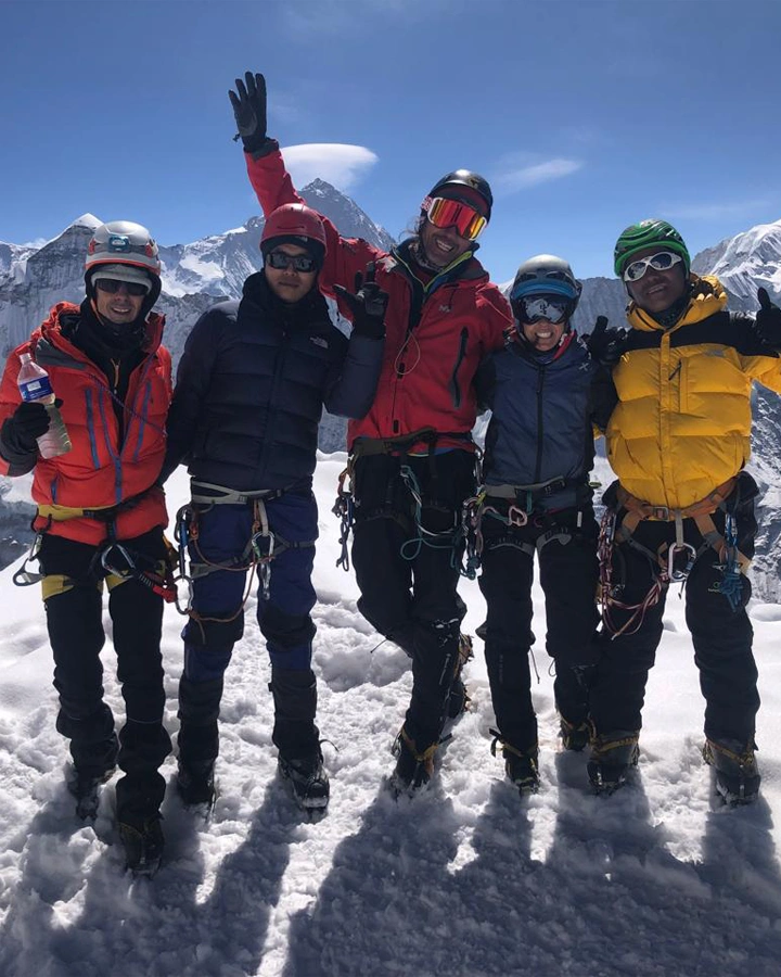 Summit to Island Peak