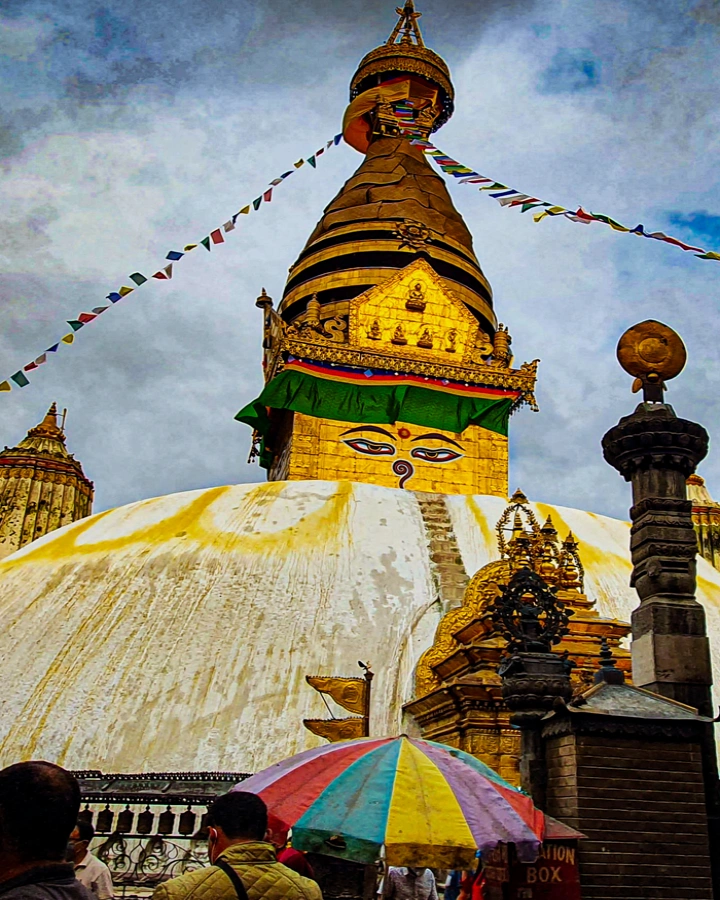 Buddhist Stupa in Kathmandu Valley